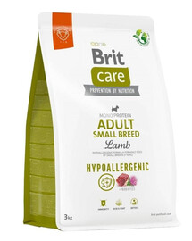 CARE Hypoallergenic Adult Small Breed Lamb 3 kg dla dorosłych psów małych ras z jagnięciną
