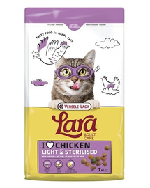 Lara Adult Light Sterilized 7 kg karma dla kotów sterylizowanych