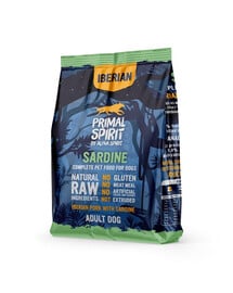 PRIMAL SPIRIT Iberian Adult Sardine Trockenfutter mit Sardine für adulte Hunde 2x1kg
