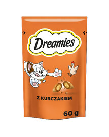 DREAMIES Snack für Katzen mit Huhn 60g