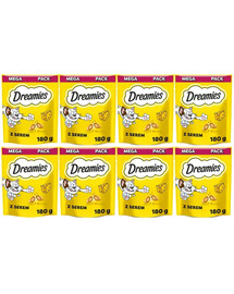 DREAMIES Snacks Katzensnacks mit Käse 8x180 g