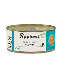 APPLAWS Cat Adult Tuna in Gravy filet aus Thunfisch in Sauce 70 g