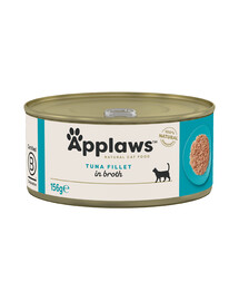 APPLAWS Cat Adult Tuna Fillet in Broth filet z tuńczyka w bulionie 156 g