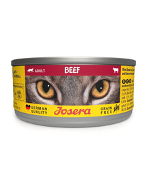 JOSERA Adult Beef Nassfutter mit Rind für adulte Katzen 85g