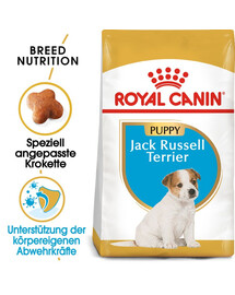 ROYAL CANIN Jack Russell Terrier Puppy Junior Trockenfutter für Welpen bis zu 10 Monaten, Jack Russell Terrier 2x1.5 kg