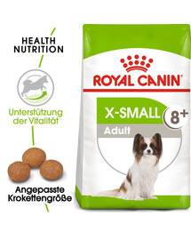 ROYAL CANIN X-Small Adult 8+ 2x1.5 kg