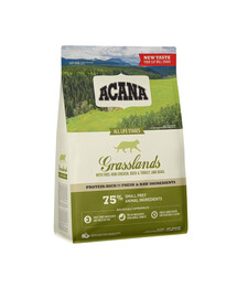 ACANA Grasslands Cat mit Geflügel, Fisch und Eiern 2x1,8 kg