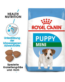 ROYAL CANIN Mini Puppy / Junior Trockenfutter für Welpen kleiner Rassen im Alter von 2 bis 10 Monaten 6x800 g