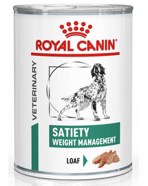 ROYAL CANIN Dog Satiety Weight Management Nassfutter für übergewichtige, adulte Hunde 6x410 g