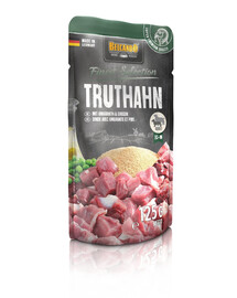 BELCANDO Finest Selection Truthahn, Amarant und Erbsen 24x125 g