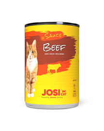 JOSERA JosiCat Rindfleisch in Soße 6x415g