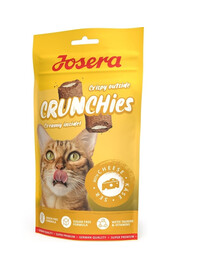 JOSERA Crunchies with Cheese knusprige Snacks mit Käse für Katzen 24x60 g