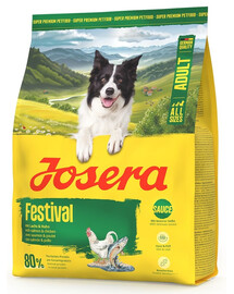 JOSERA Festival mit leckerer Soße für wählerische Hunde 6x900g