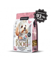 DR MALOU Puppies Gefriergetrocknete Ente mit Ziegenmilch und Eigelb Trockenfutter für Welpen 1 kg