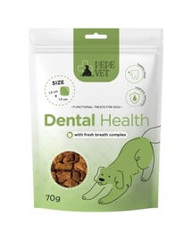 PAKA ZWIERZAKA PEPE Vet Dental Health Snacks mit Truthahn für gesunde Zähne bei Hunden 70g