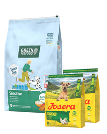 GREEN PETFOOD InsectDog Sensitive 10kg dla wrażliwych psów z owadami i ryżem + 2x900g karmy GRATIS