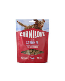 CARNILOVE weiche Snacks mit Sardinen für adulte Hunde getreidefrei 200g