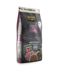 BELCANDO Finest Croc XS-M Trockenfutter für wählerische Hunde kleiner und mittelgroßer Rassen 4x1 kg