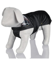 TRIXIE Reflektierende Weste Paris schwarz XL 70 cm