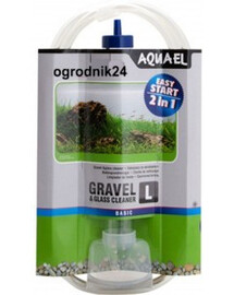 AQUAEL Filterschlauch mit Skimmer und Glasreiniger L 330Mm