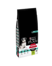PURINA Pro Plan Medium Puppy Sensible Verdauung mit OPTIDIGEST Reich an Lamm  12 kg