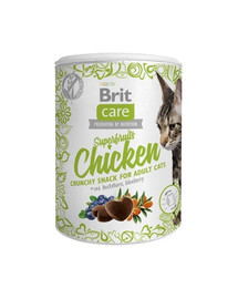 BRIT Care Cat Snack Superfruits Chicken 100 g
