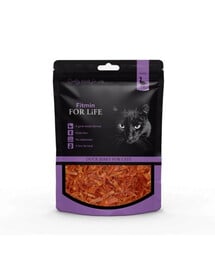 FITMIN For Life Cat & dog Treat duck jerky Snacks Entenfleischstreifen für Katzen und kleine Hunde 70 g