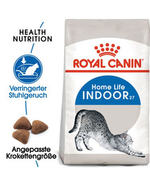 ROYAL CANIN INDOOR 27 Trockenfutter für Wohnungskatzen 4 kg