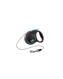 FLEXI Black Design S Seilleine 5 m Blau