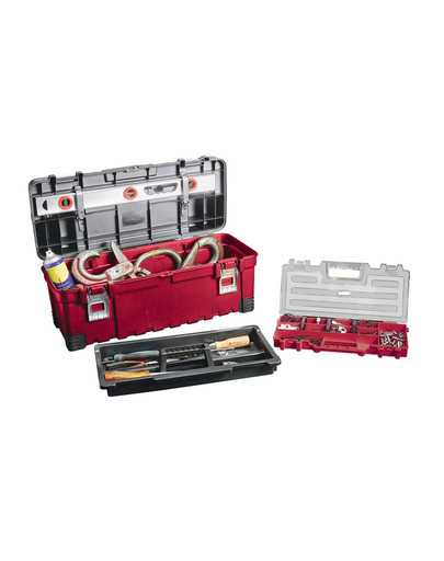 KETER Werkzeugkasten mit Organizer 26" HAWK