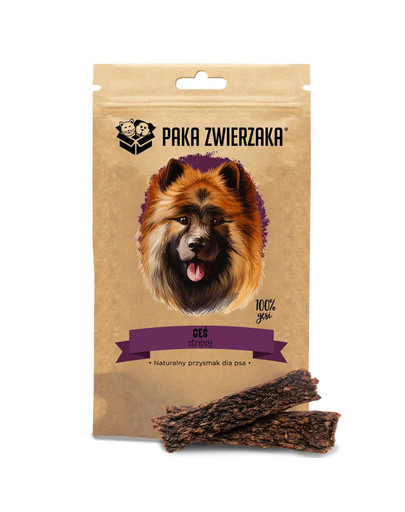 PAKA ZWIERZAKA Strips 100% Gans 80g