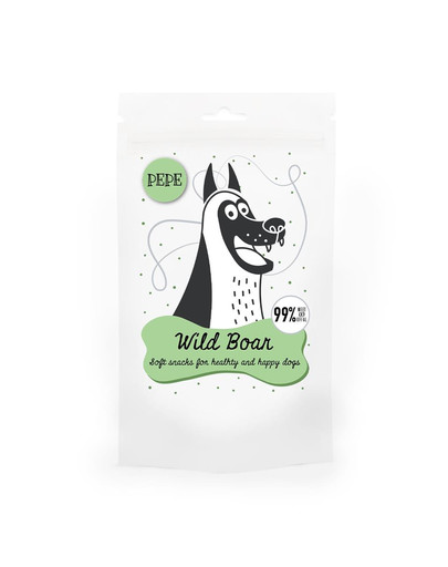 PAKA ZWIERZAKA PEPE Mini Chunkies Wild Boar (Wildschwein) 70g