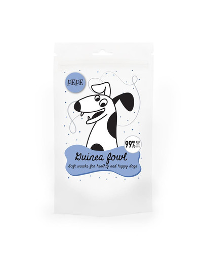 PAKA ZWIERZAKA PEPE Mini Chunkies Guinea Fowl Perlhuhn 70 g