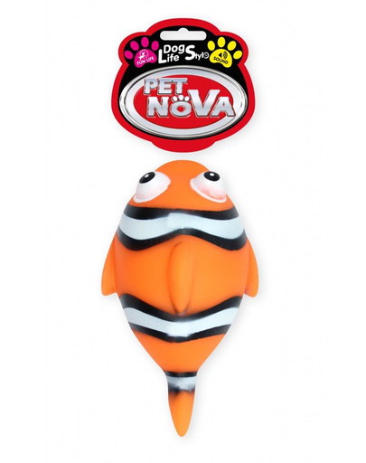 PET NOVA DOG LIFE STYLE Hundespielzeug  Nemo-Fisch 13,5cm