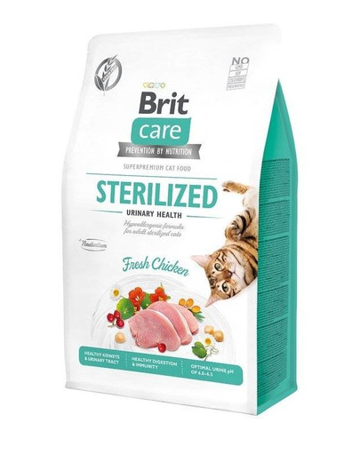 BRIT Care Cat Grain-Free Sterilized Urinary 2 kg