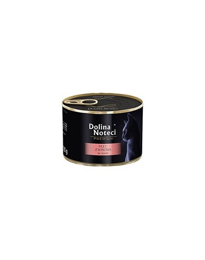 DOLINA NOTECI Premium Lachsfilet 185 g Nassfutter für Katzen