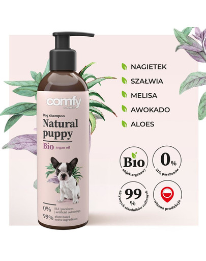 COMFY Natural Puppy 250 ml Welpen-Shampoo