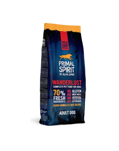 PRIMAL SPIRIT Wanderlust Chicken and Rice 12 kg
