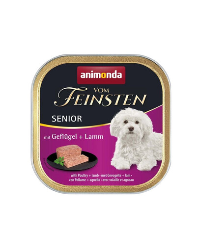 ANIMONDA vom Feinsten Senior mit Geflügel mit Lamm 150 g