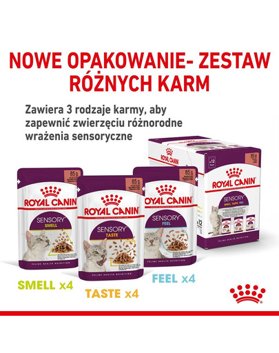 ROYAL CANIN Sensory Feel Katzen-Nassfutter 12x85 g