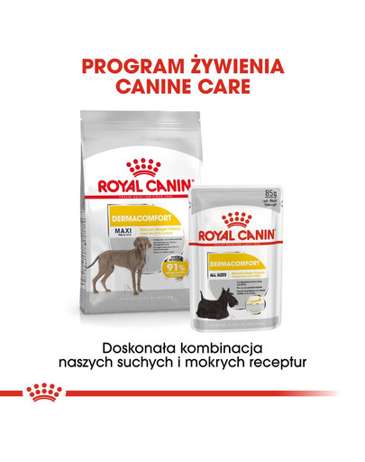 ROYAL CANIN MAXI Dermacomfort Trockenfutter für große Hunde mit empfindlicher Haut 12 kg