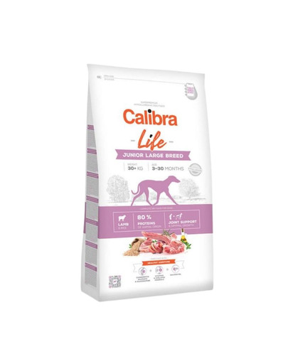 CALIBRA Dog Life Junior Large Breed Lamb 12 kg