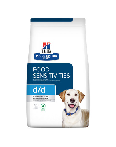 HILL'S Prescription Diet d/d Hundefutter mit Ente und Reis 12 kg