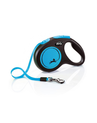 FLEXI New Neon M Tape 5 m blaue Automatikleine