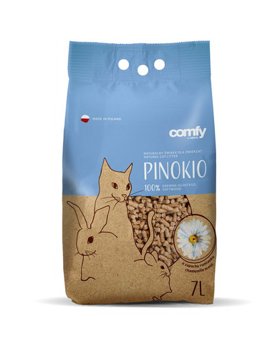 COMFY Pinokio Hölzerne Kamille Streu 7 l