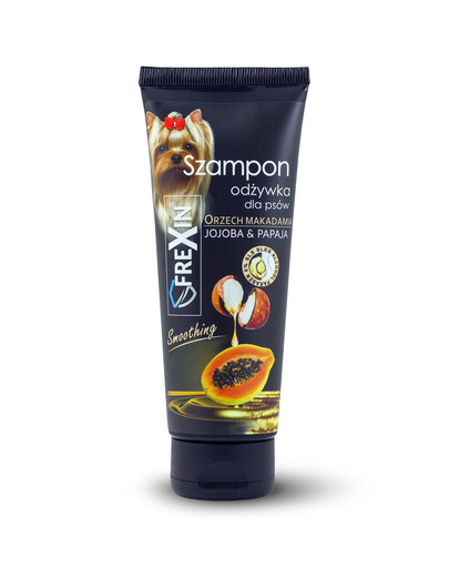 FREXIN 2-in-1 Shampoo und Spülung für Hunde Jojoba & Papaya 220 g