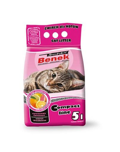 BENEK Super benek kompakt Zitrusfrische 5 l x 2 (10 l)