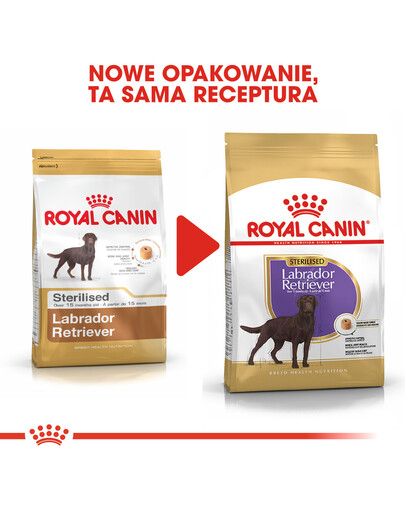 ROYAL CANIN Labrador retriever adult sterilised 2 x 12kg