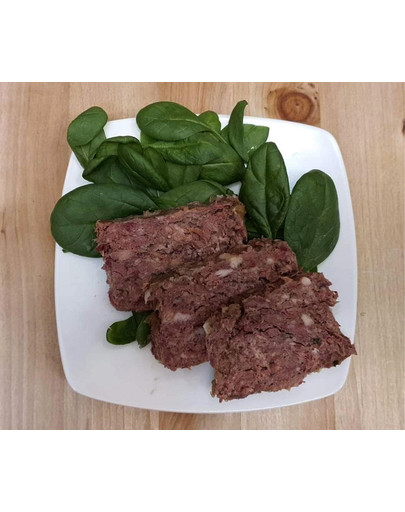 COUNTRY&NATURE Getreidefreies Nassfutter Schweinefleisch mit Spinat 850g