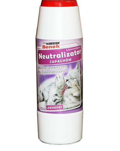 BENEK Geruchsneutralisator für Einstreu Lavendel 500 g